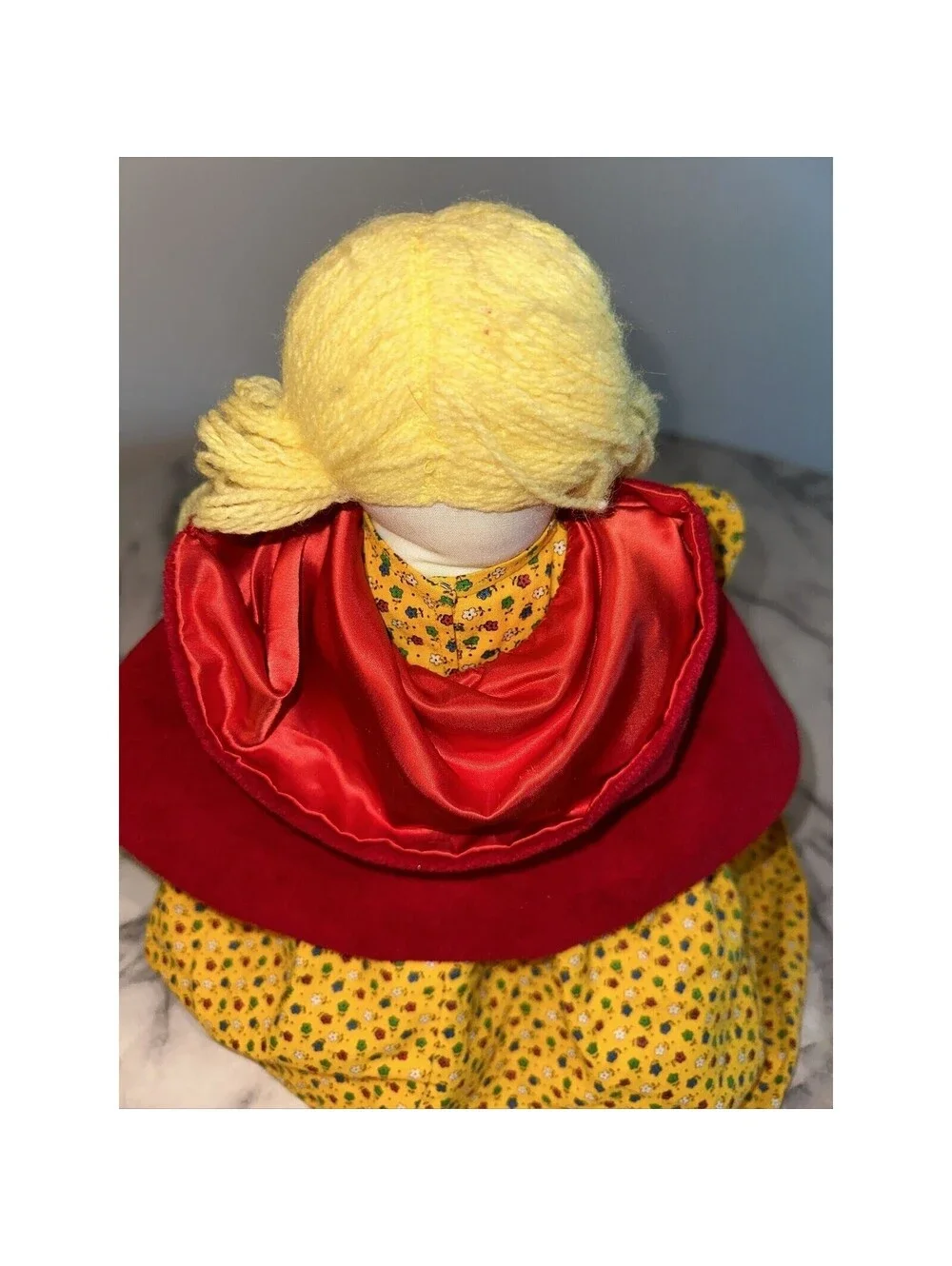 Little Red Riding Hood Handmade 3in1 Doll Big Bad Wolf & Grandma 16